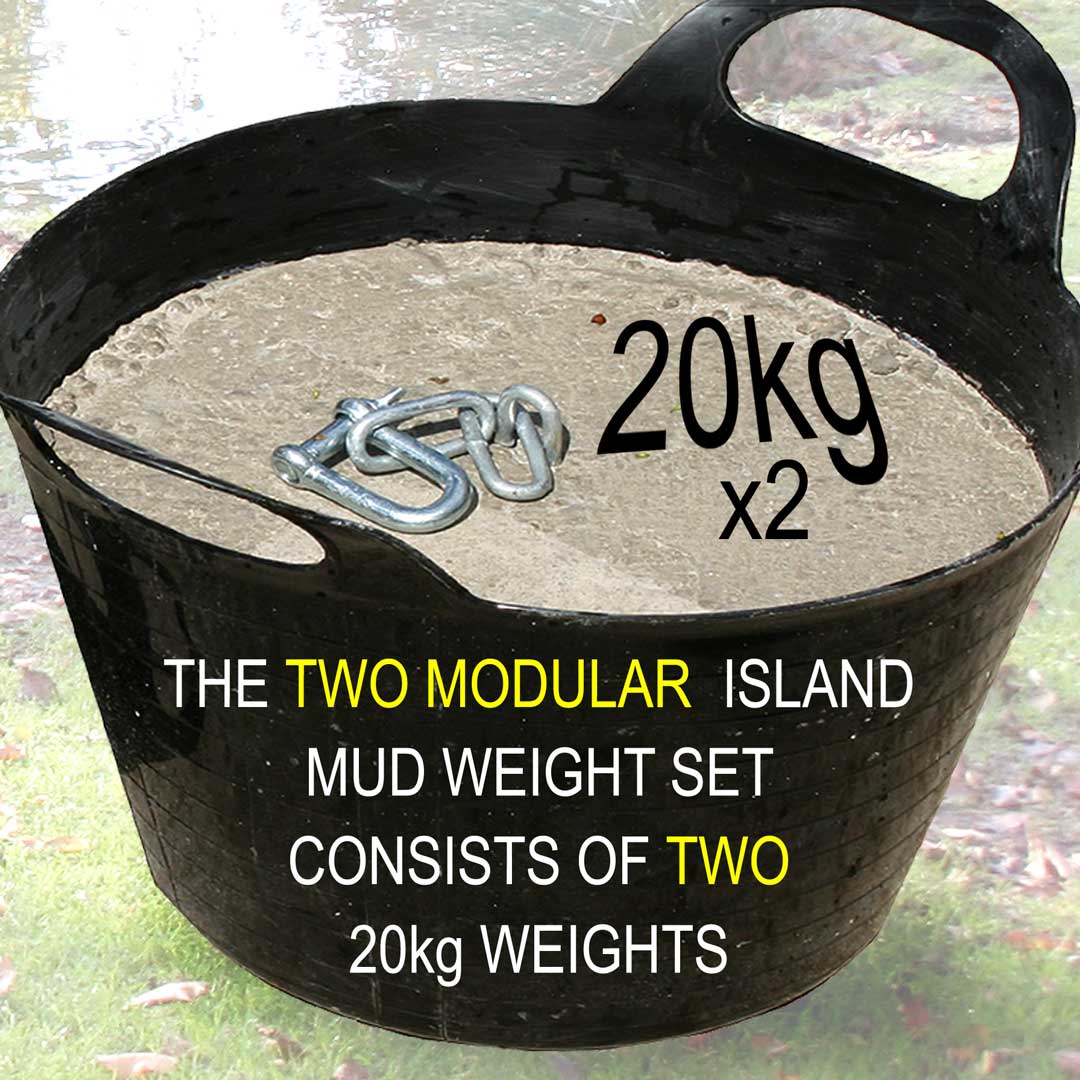2 Module Island Mud Weight Set