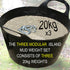 3 Module Island Mud Weight Set