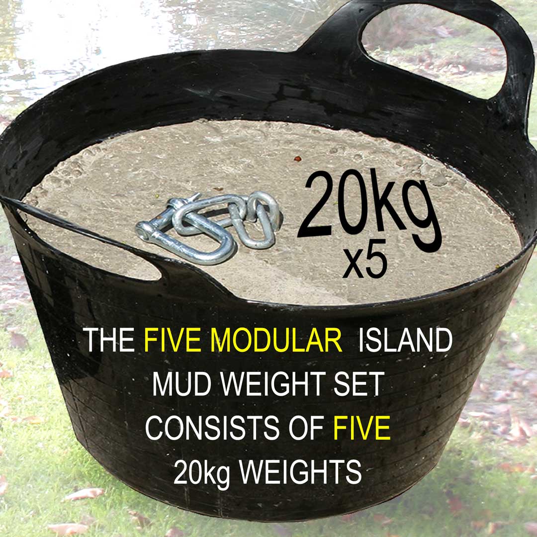 5 Module Island Mud Weight Set