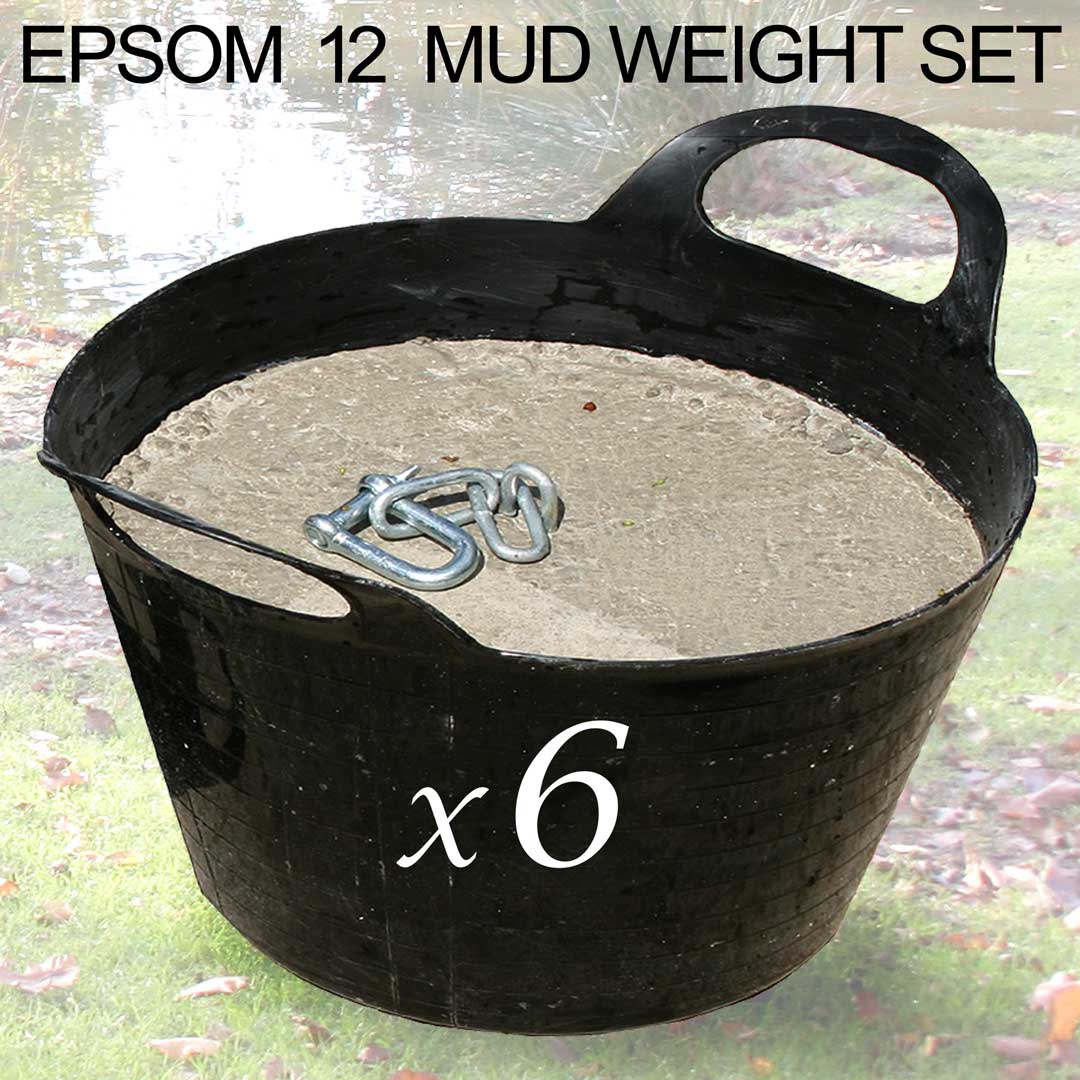 Epsom 12 Nest Mud Weight