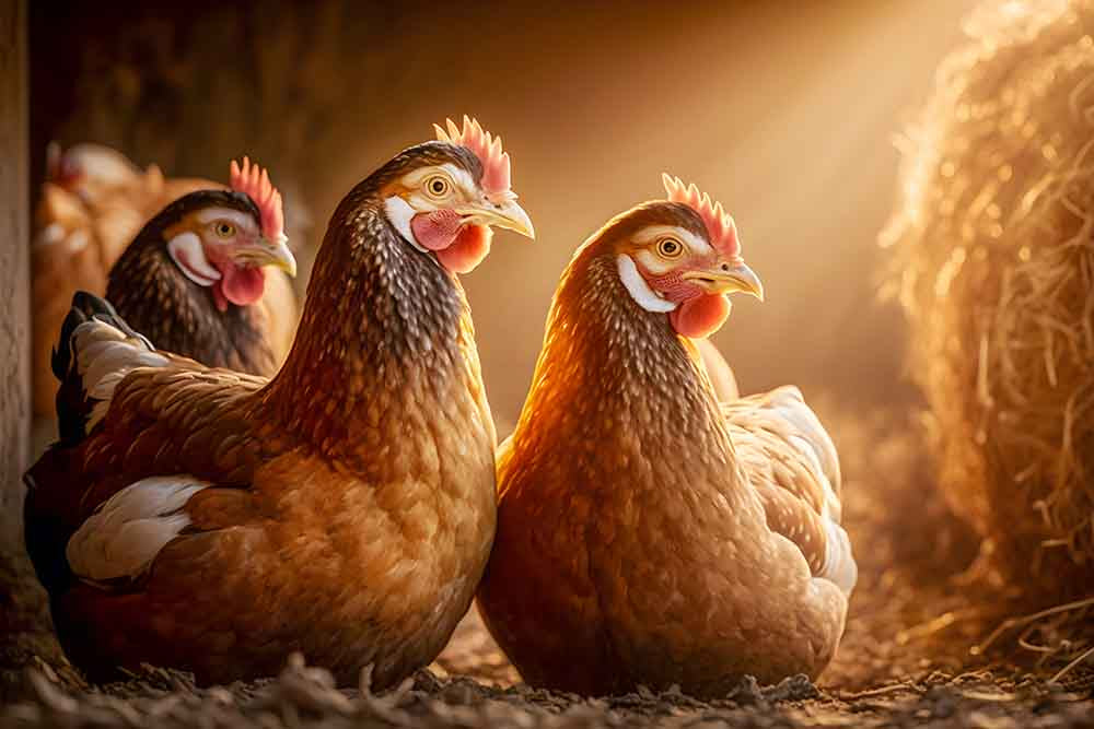 How to keep chickens cool in summer