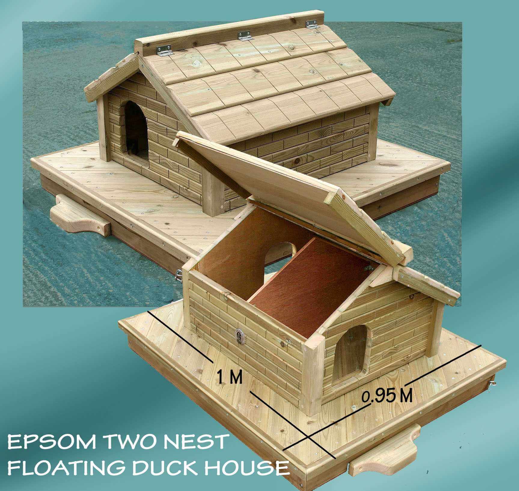 Epsom 2 Nest - Floating Duck Nest