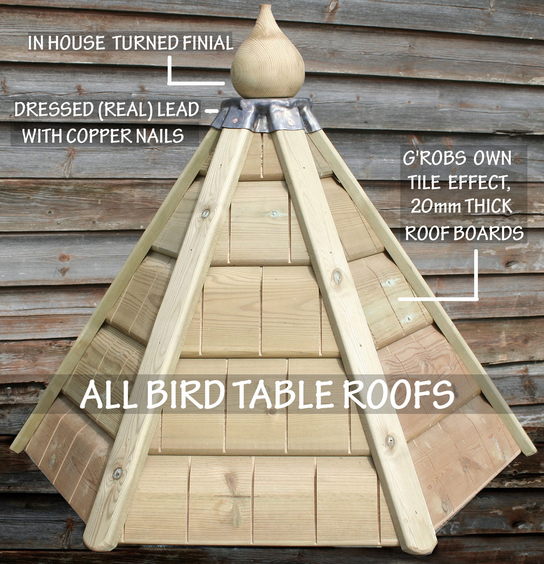 Ascot Bird Table - Natural