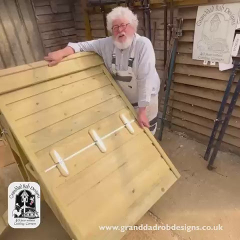 haydock chicken coop demo