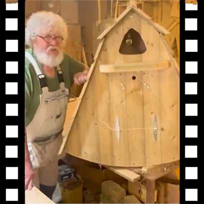 barn owl nesting box demo video