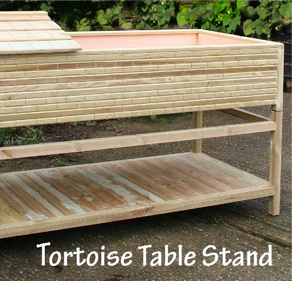 ADD ON - Large Tortoise Table - Stand – Granddad Rob Designs LTD