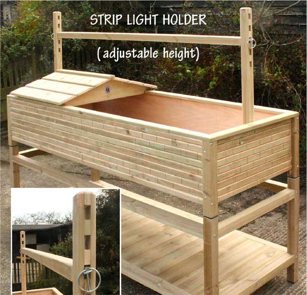 ADD ON - XL Tortoise Table - Strip Light Holder