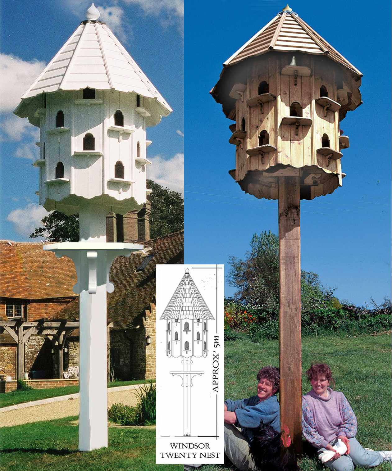 20 Nest Natural Dovecote | Granddad Rob Designs – Granddad Rob Designs LTD